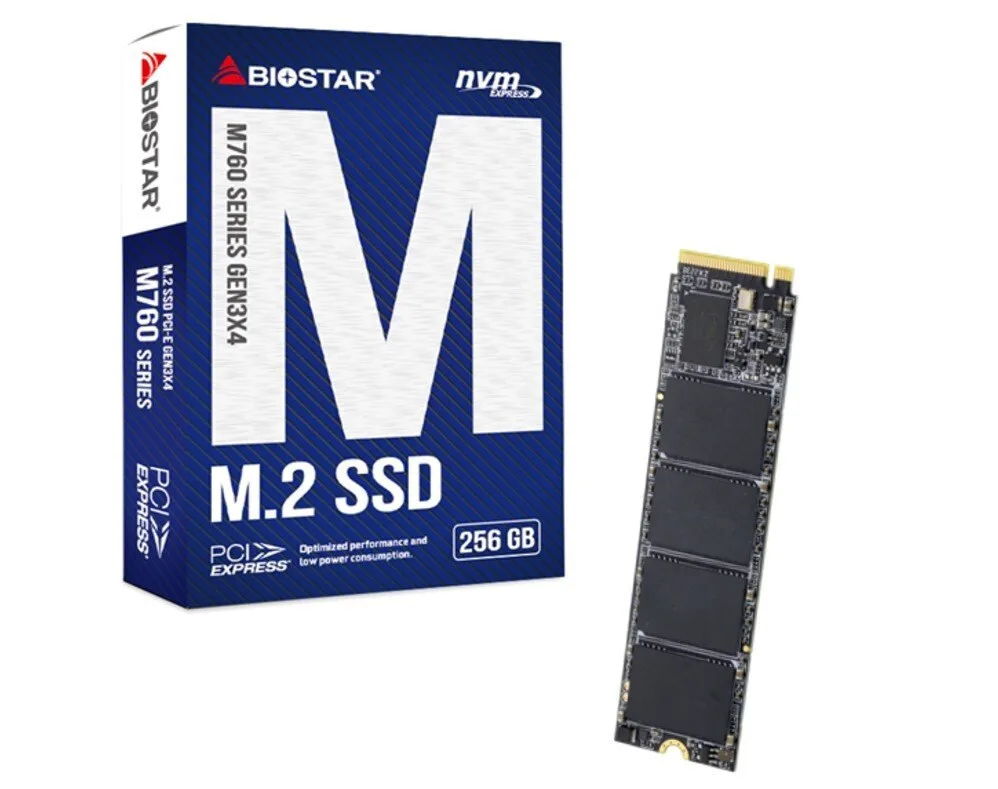 20240515174711_biostar_m760_ssd_256gb_m_2_nvme_pci_express_3_0 Biostar M760 SSD 256GB M.2 NVMe PCI Express 3.0 - Image 1