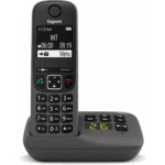 Gigaset AE690A Ασύρματο Τηλέφωνο με Ελληνικό Μενού Γκρι