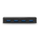 Lindy USB 3.0 Hub 4 Θυρών με σύνδεση USB-A Πράσινο 43387