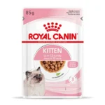 Royal Canin Kitten Υγρή Τροφή για Ανήλικες Γάτες σε Φακελάκι με Πουλερικά 85gr 2601010