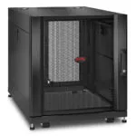APC Επιτοίχια Καμπίνα Rack 12U Μαύρο AR3003