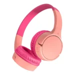 Belkin Soundform Ασύρματα / Ενσύρματα Παιδικά On Ear Ακουστικά με 30 ώρες Λειτουργίας Ροζ