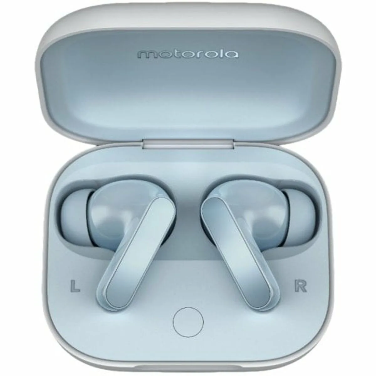 20240520130658_motorola_moto_buds_bluetooth_handsfree_akoustika_me_thiki_fortisis_blueberry Motorola Moto Buds Bluetooth Handsfree Ακουστικά με Αντοχή στον Ιδρώτα και Θήκη Φόρτισης Glacier Blue - Image 1