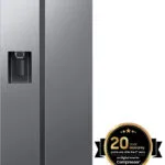 Samsung Ψυγείο Ντουλάπα 635lt Total NoFrost Υ178xΠ91.2xΒ71.6εκ. Inox RS64DG5303S9EF