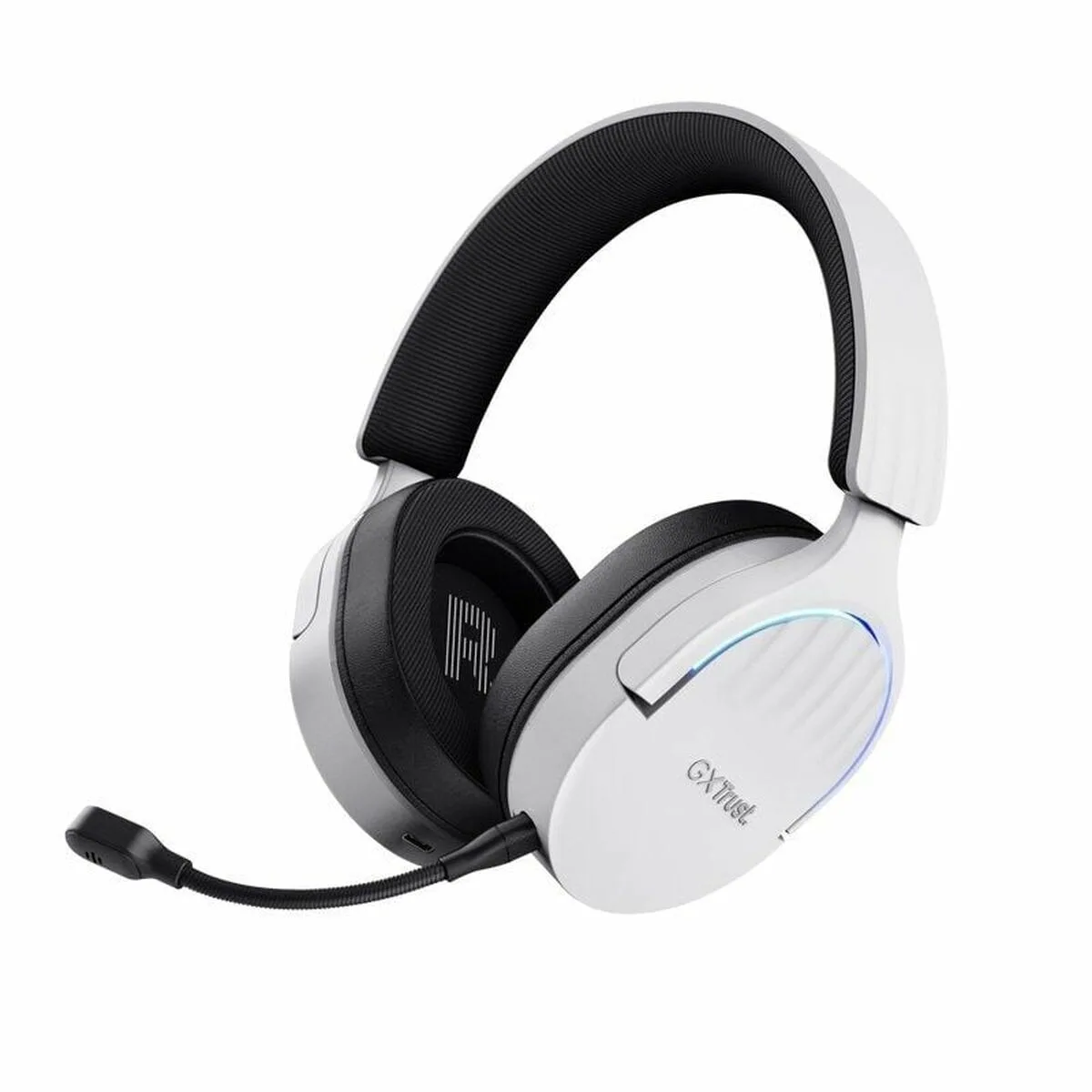 Trust GXT 491 Fayzo Ασύρματο Over Ear Gaming Headset με σύνδεση Bluetooth / USB Λευκό - Image 1