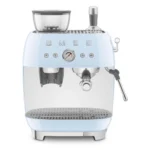 Smeg Αυτόματη Μηχανή Espresso 1650W Πίεσης 20bar με Μύλο Άλεσης Μπλε EGF03PBEU