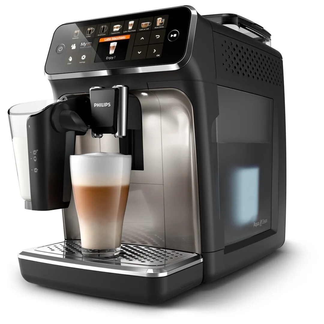 20240522160628_e52270ef Philips 5400 Series Αυτόματη Μηχανή Espresso 1500W Πίεσης 15bar για Cappuccino με Μύλο Άλεσης Μαύρη - Image 1