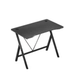 Γραφείο Gaming Hero 1.4 Ξύλινο Black με Μεταλλικά Πόδια 100x50x75εκ.