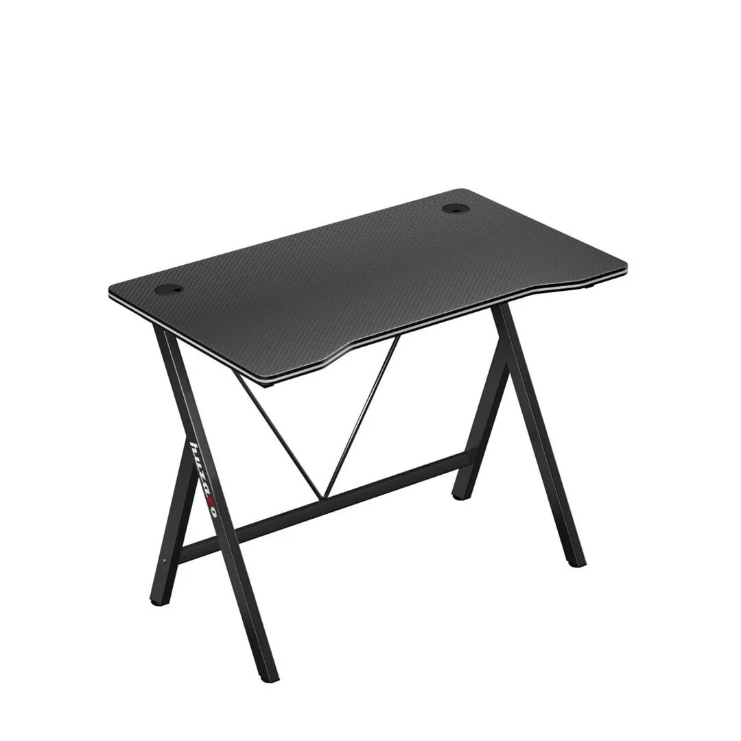 Γραφείο Gaming Hero 1.4 Ξύλινο Black με Μεταλλικά Πόδια 100x50x75εκ. - Image 1