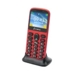 Olympia Sun Dual SIM Κινητό με Μεγάλα Κουμπιά Κόκκινο