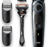 Braun Σετ Επαναφορτιζόμενης Κουρευτικής Μηχανής Black/Blue BT3240