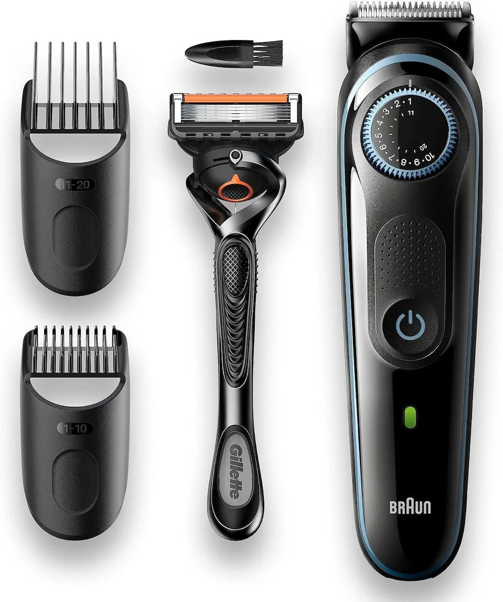 20240527103946_braun_beard_trimmer_3_set_epanafortizomenis_koureytikis_michanis_black_blue_bt3240 Braun Σετ Επαναφορτιζόμενης Κουρευτικής Μηχανής Black/Blue BT3240 - Image 1