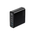 Havit Βάση Φόρτισης GaN με 2 Θύρες USB-A και 3 Θύρες USB-C 140W Power Delivery σε Μαύρο χρώμα (UCLE004)