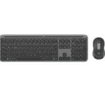 Logitech Signature Slim Combo MK950 Ασύρματο Bluetooth Σετ Πληκτρολόγιο & Ποντίκι Αγγλικό US