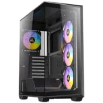 Antec C3 ARGB Gaming Midi Tower Κουτί Υπολογιστή με Πλαϊνό Παράθυρο Μαύρο