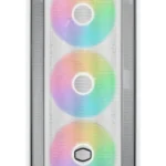 CoolerMaster MasterBox 600 Gaming Midi Tower Κουτί Υπολογιστή με Πλαϊνό Παράθυρο και RGB Φωτισμό Λευκό