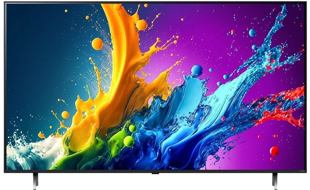 LG Smart Τηλεόραση 75" 4K UHD QNED QNED80 HDR (2024) 75QNED80T6A - Image 1