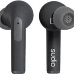 Sudio N2 Pro In-ear Bluetooth Handsfree Ακουστικά με Αντοχή στον Ιδρώτα και Θήκη Φόρτισης Μαύρα