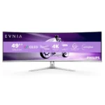 Philips Qdoled Hdr Curved Ultrawide QD-OLED HDR Curved Monitor 48.9" 5120x1440 144Hz με Χρόνο Απόκρισης 0.03ms GTG