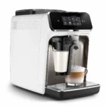 Philips Series 2300 Αυτόματη Μηχανή Espresso 1500W Πίεσης 15bar για Cappuccino με Μύλο Άλεσης Λευκή