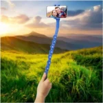 Celly Ευέλικτο Selfie Stick Snake Μπλε Snakebl