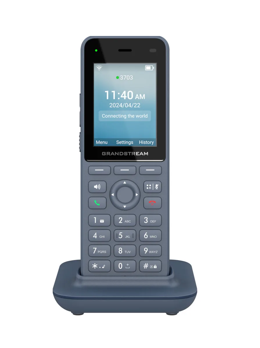 Grandstream Wp826 Cordless Wi-fi Ip Phone Gstr-0308 - Image 1
