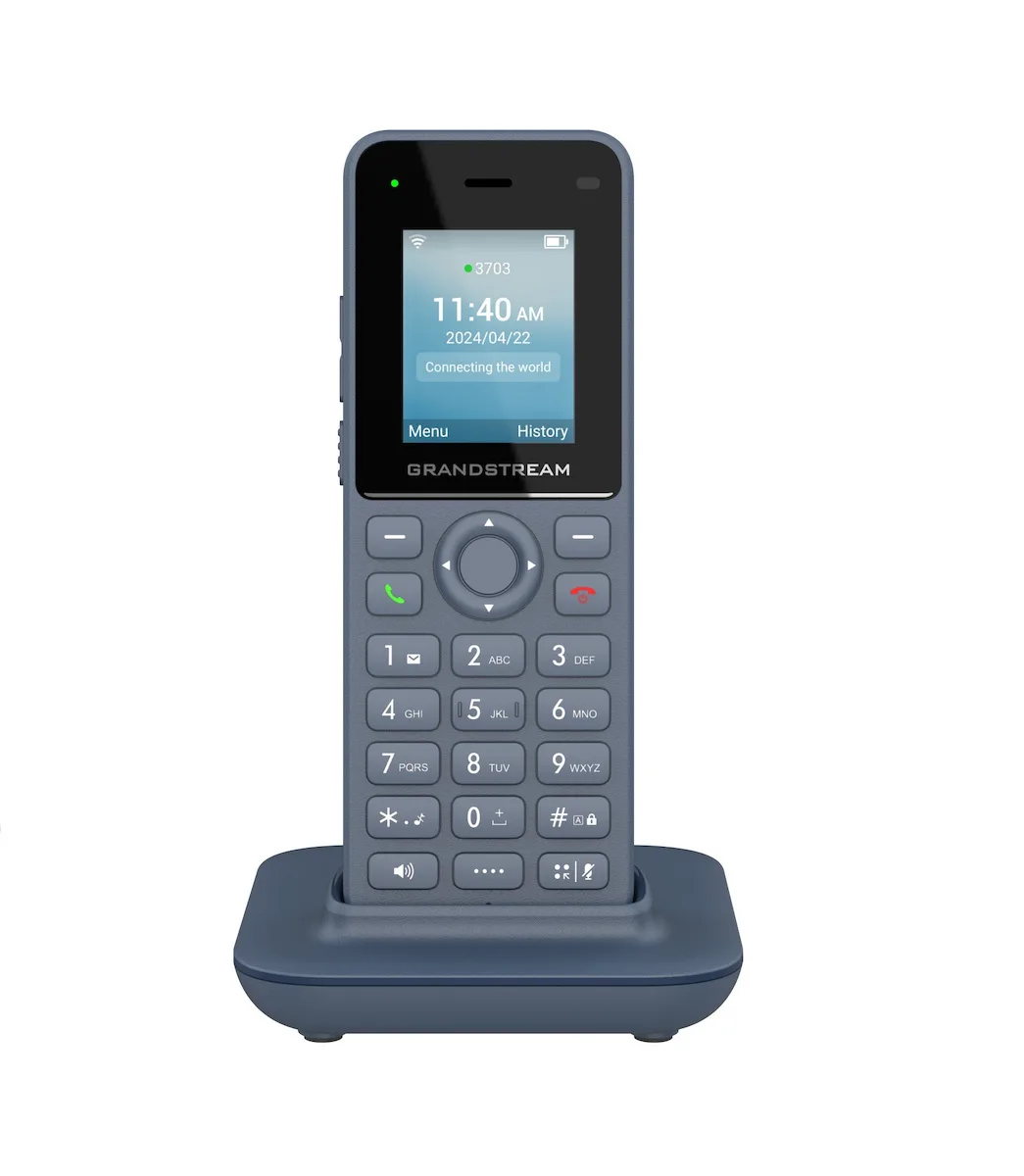 Grandstream Wp816 Cordless Wi-fi Ip Phone Gstr-0307 - Image 1