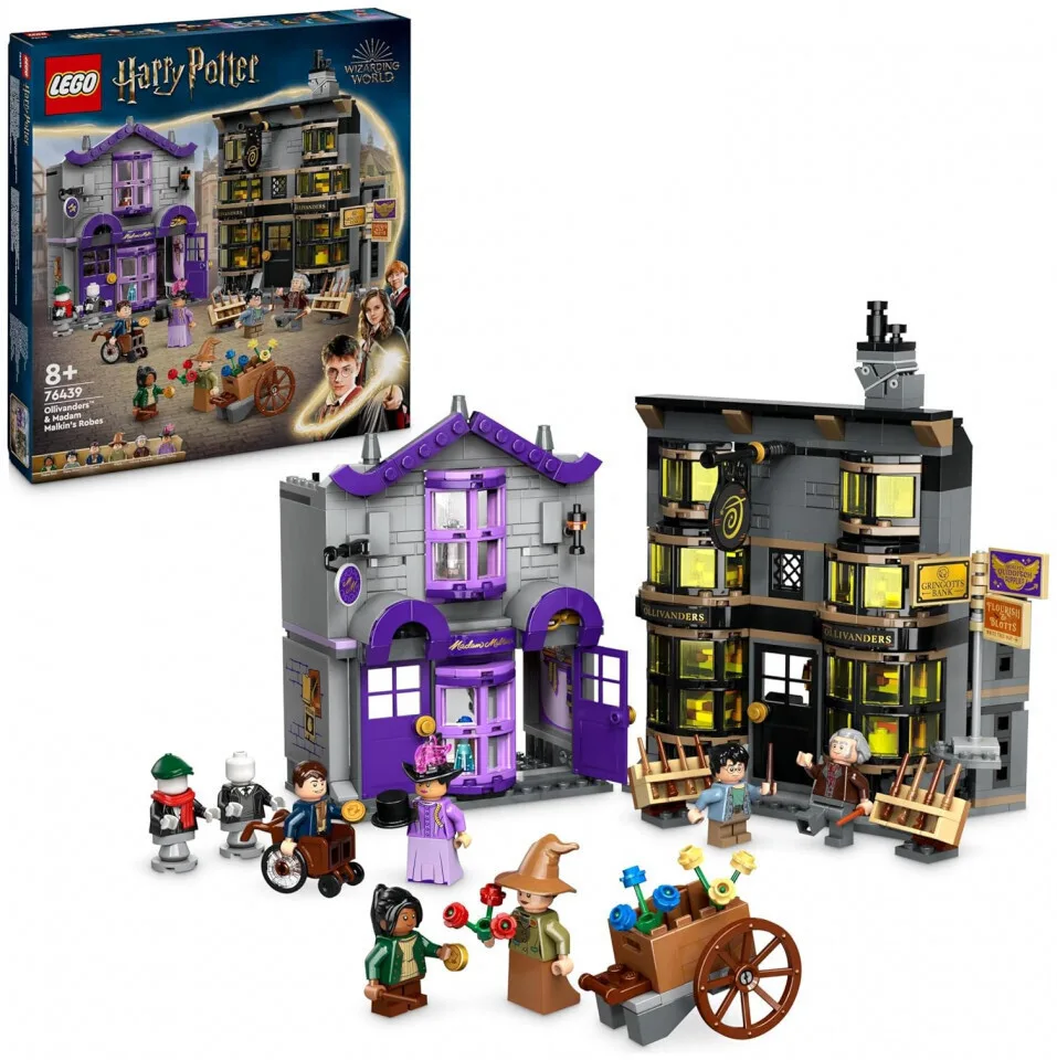 LEGO Harry Potter Harry Potter Ollivanders & Madam Malkin's Robes για 8+ Ετών 744τμχ 76439 - Image 1