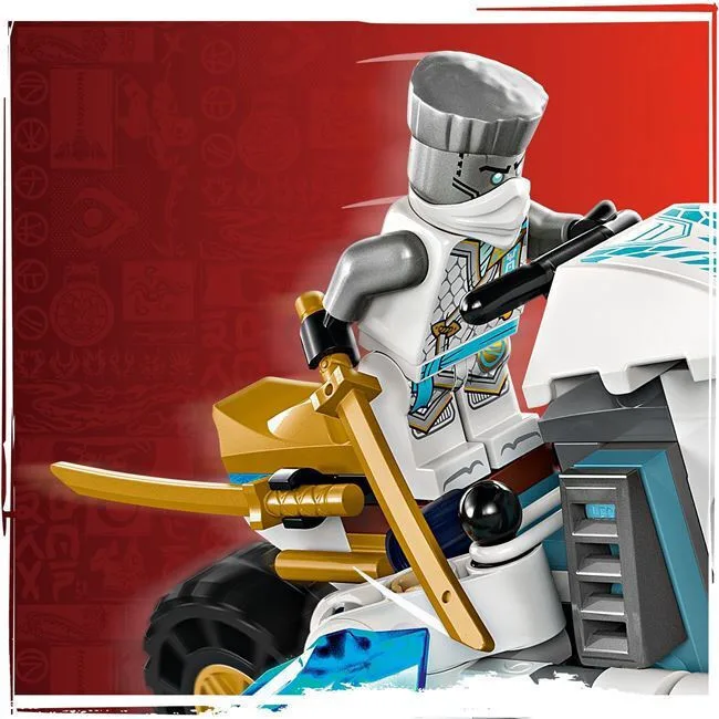 20240604162715_67f6c7e1 LEGO Ninjago Zane's Ice Motorcycle για 7+ Ετών 84τμχ 71816 - Image 1