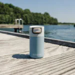 Kambukka Etna Ποτήρι Θερμός Ανοξείδωτο 300ml Light Blue