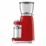 Smeg CGF11RDEU Ηλεκτρικός Μύλος Καφέ 150W με Χωρητικότητα 350gr και 30 Επίπεδα Άλεσης Κόκκινος