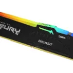 Kingston Fury Beast RGB DDR5 με Module 1x32GB και Ταχύτητα 6000 για Desktop KF560C30BBEA-32