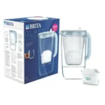 Brita Maxtra Κανάτα Σερβιρίσματος Γυάλινη White με Φίλτρο 2500ml 1050452