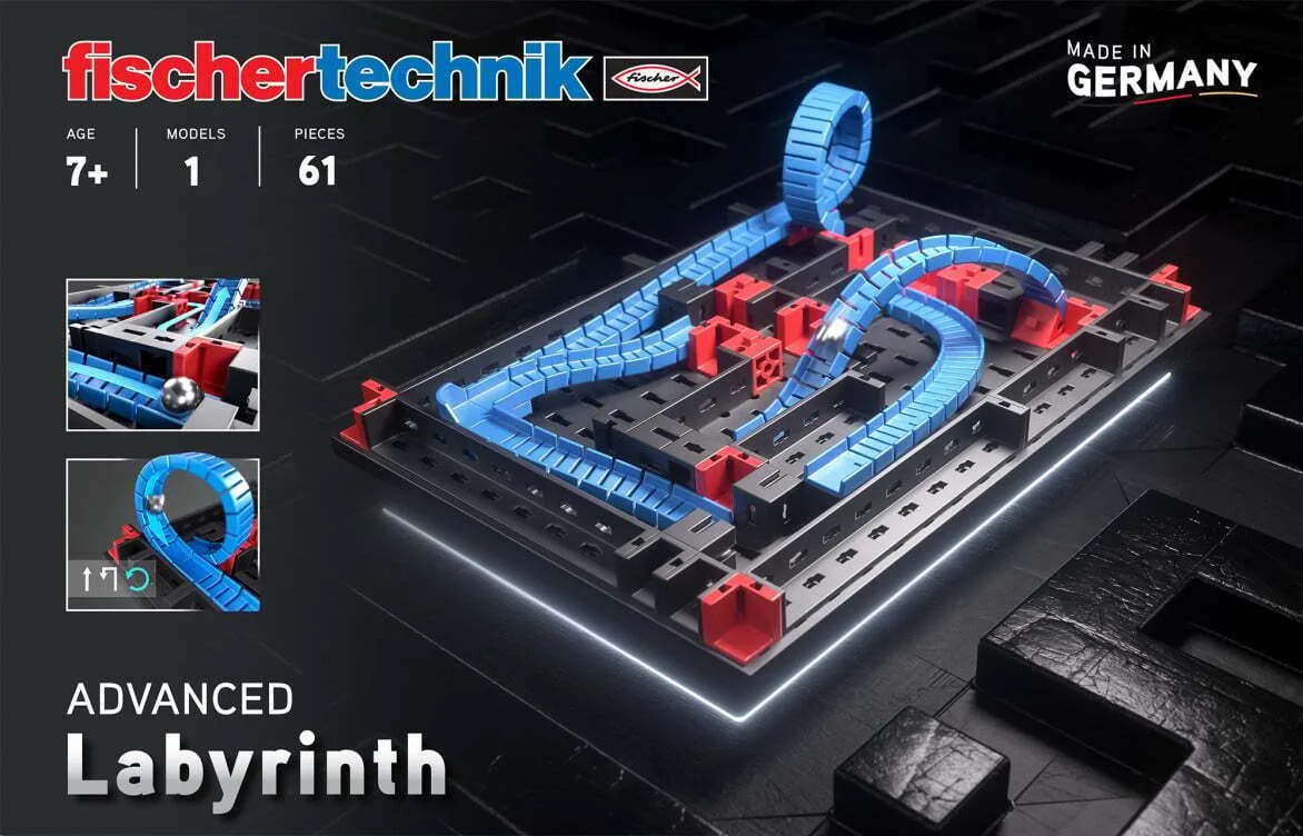 20240610132459_a3b26486 Fischer Technik Παιχνίδι Κατασκευών Πλαστικό Maze για Παιδιά 6+ Ετών - Image 1