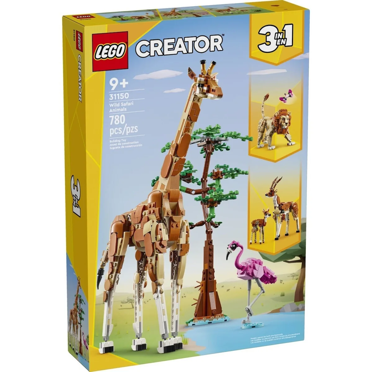 20240611145509_165174c3 LEGO Creator Wild Safari Animals για 9+ Ετών 31150 - Image 1