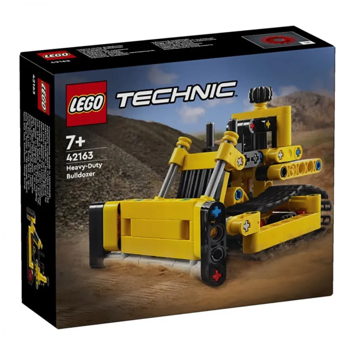 20240611145509_d110fd85 LEGO Technic Heavy-duty Bulldozer για 7+ Ετών 195τμχ 42163 - Image 1