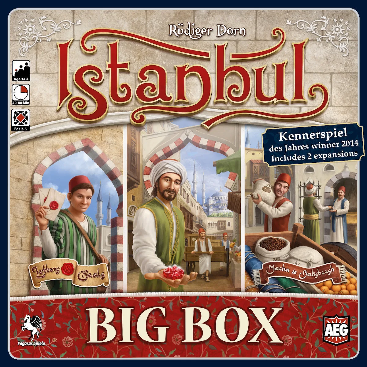 20240612143448_42db92d7 Επιτραπέζιο Παιχνίδι Istanbul Big Box (New Edition) για 2-5 Παίκτες 10+ Ετών 55119G (EN) Pegasus Spiele - Image 1