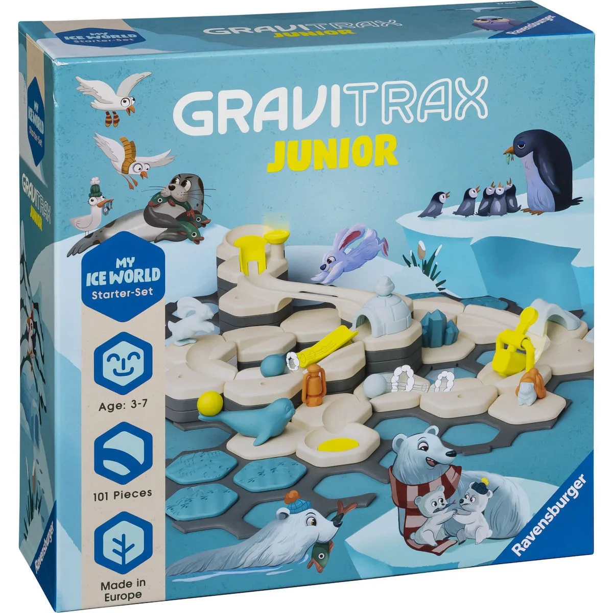 20240612154347_ravensburger_ekpaideytiko_paichnidi_gravitrax_starter_set_l_ice_27060_gia_3_7_eton Ravensburger Starter-Set L Ice Εκπαιδευτικό Παιχνίδι Γνώσεων Gravitrax για 3-7 Ετών 27060 - Image 1
