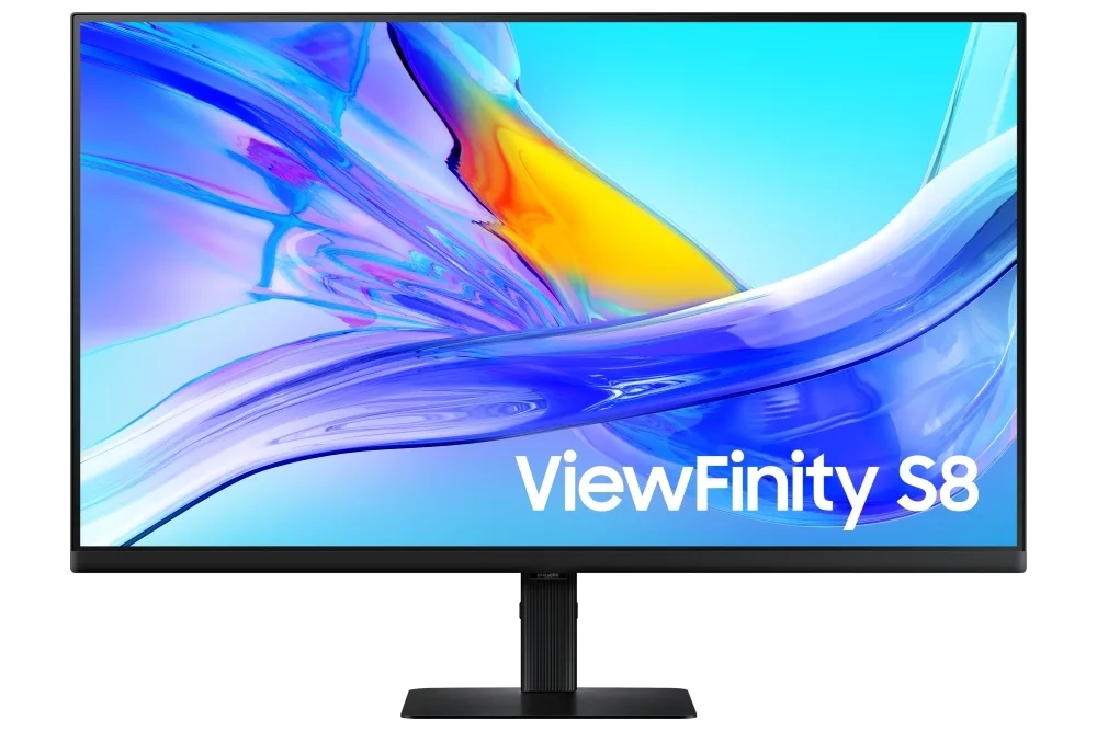 Samsung ViewFinity S8 S80UD VA HDR Monitor 32" 4K 3840x2160 με Χρόνο Απόκρισης 5ms GTG - Image 1