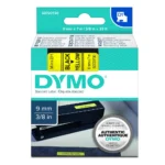Ταινία Ετικετογράφου Dymo Standard 40918 9 Mm X 7 M Μαύρα Γράμματα Κίτρινο Φόντο S0720730 Dymo40918
