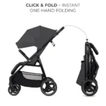 Kinderkraft Trig 3 Sport Καρότσι Μωρού Kατάλληλο για Nεογέννητο Γκρι