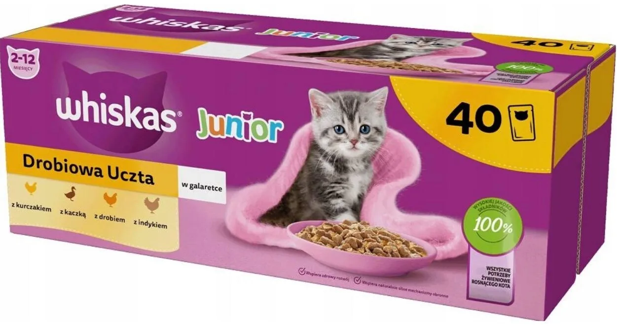 20240617145639_whiskas_ygri_trofi_gia_aniliki_gata_me_poulerika_choris_glouteni_40x85gr_183841 Whiskas Υγρή Τροφή για Ανήλικες Γάτες σε Κονσέρβα με Πουλερικά 40x85gr 183841 - Image 1