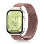 Tech-Protect MILANESEBAND Λουράκι Ανοξείδωτο Ατσάλι Ροζ Χρυσό (Huawei Watch Fit 3 / 4 / 4 Pro)