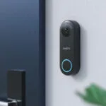 Reolink Κουδούνι Πόρτας Wi-Fi Συμβατό με Alexa D340W Μαύρο