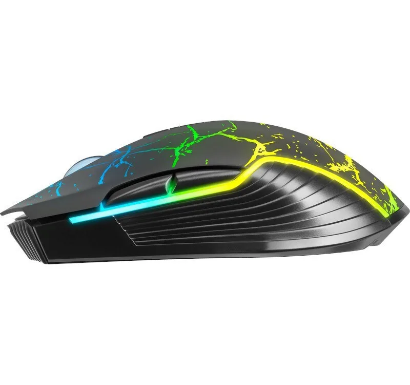20240620162227_87d70672 Defender GM-511 Commander Ασύρματο RGB Gaming Ποντίκι Μαύρο - Image 1