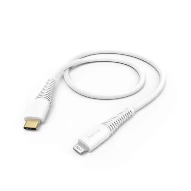 20240621132110_615a4529 HAMA USB-C to Lightning Cable Λευκό 1.5m (00201603) - Image 1
