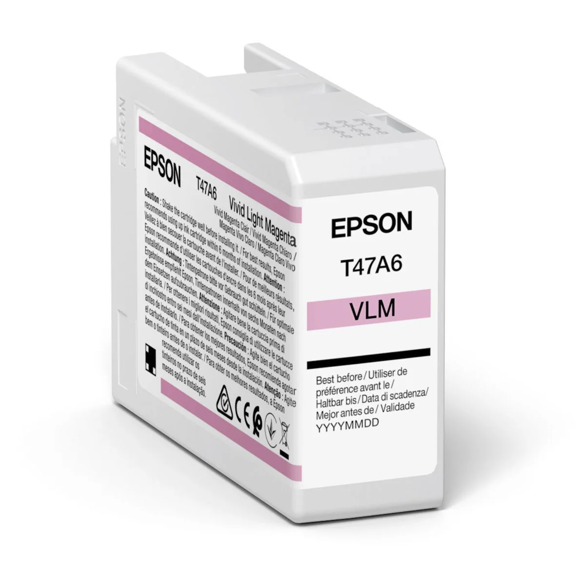 Epson T47A6 Ultrachrome PRO 10 Γνήσιο Μελάνι Εκτυπωτή InkJet Ανοιχτό Ματζέντα (C13T47A60N) - Image 1