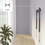 HAMA Fix Ultraslim 00220845 Βάση Τηλεόρασης Τοίχου έως 80kg Μαύρο
