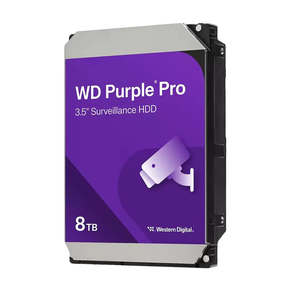 Western Digital Purple Pro Smart Video 8TB HDD Σκληρός Δίσκος 3.5" SATA III 7200rpm με 256MB Cache για Server / Καταγραφικό WD8002PURP - Image 1