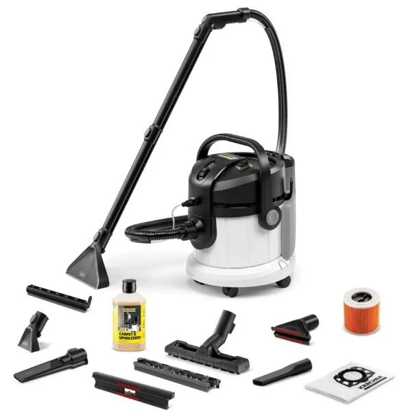 20240626163350_karcher_se_4_plus_1_081_170_0_skoupa_ygron_stereon_1000w_me_kado_4lt Karcher SE 4 Plus Σκούπα Υγρών / Στερεών 1000W με Πλαστικό Κάδο 4lt - Image 1